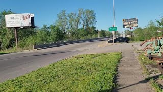 POV of Downtown Carmi, IL & the Little Wabash River Bridge | County Rd 1400 N-Staley