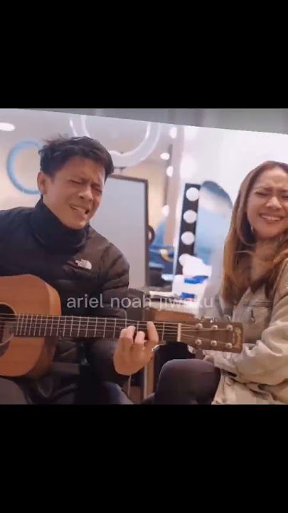 ariel noah dan bcl expresi ketika nyanyi lagu apa ya #arielnoah #ariel #bcl
