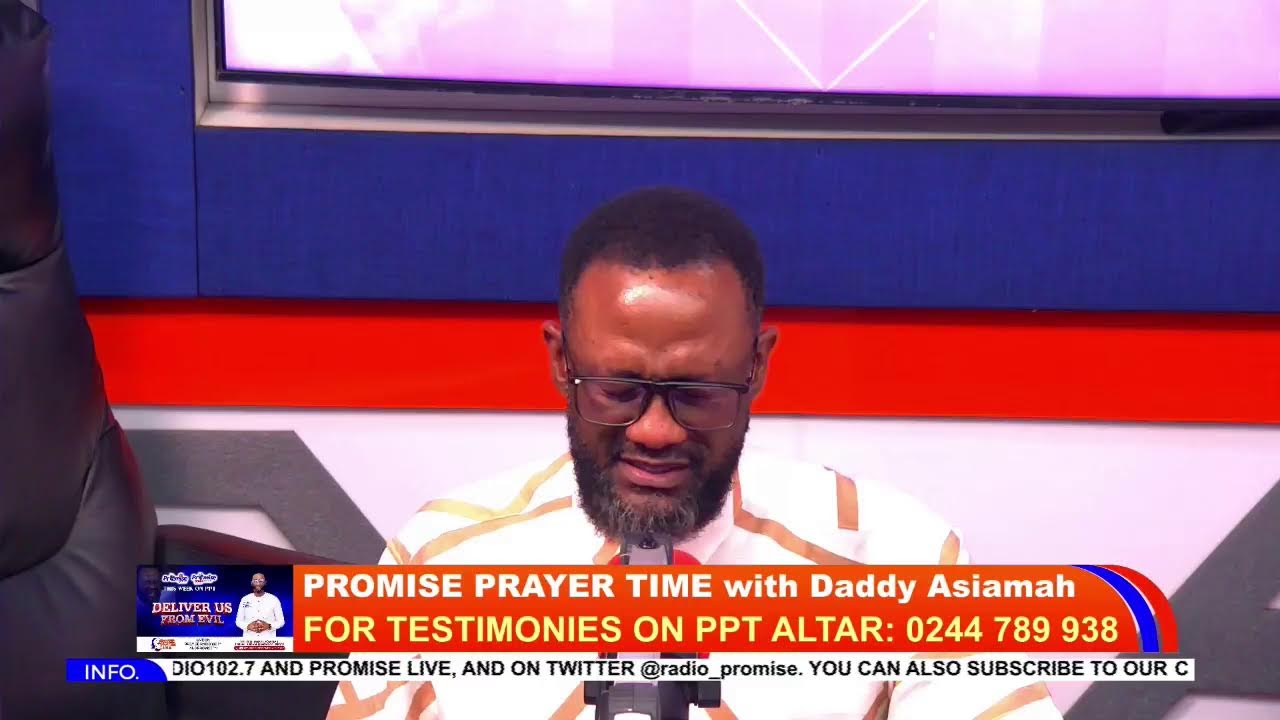 PPT - PROMISE PRAYER TIME is live with Daddy Asiamah || (DELIVER US FROM EVIL - DAY 3) 04/03/2026
