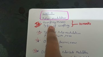 important questions for analog and digital communication