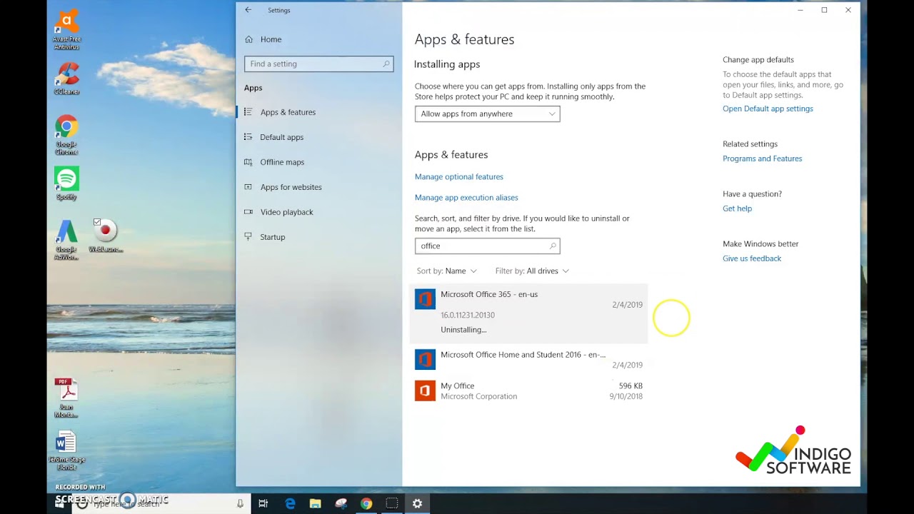 How to Uninstall Microsoft Office from Your Computer YouTube