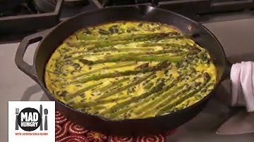 Frittata Spinach and Asparagus - Mad Hungry with Lucinda Scala Quinn