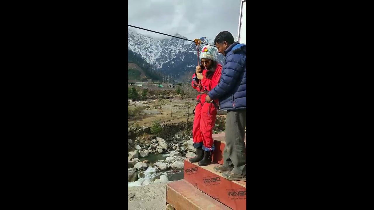 Manali trip  Solang velley  zip ride  snowfall in manali shortsYatraMasterYT