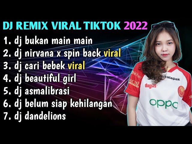 DJ BUKAN MAIN MAIN REMIX TIKTOK TERBARU FULL BASS | DJ TIKTOK FULL ALBUM class=