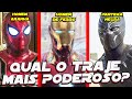 RANKING! 10 TRAJES E ARMADURAS DA MARVEL EM ORDEM DE NIVEL DE PODER