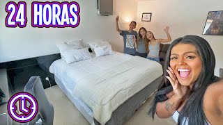 24 HORAS NO QUARTO DO MEU IRMÃO !!!