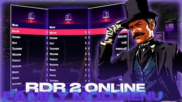 [*NewWest] RDR 2 Online - Family Mod Menu | Greated Family Mod For RDR | Many Functions | FREE 100%