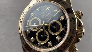 Rolex Daytona (Zenith El Primero) Yellow Gold 16518 Vintate Rolex Watch Review