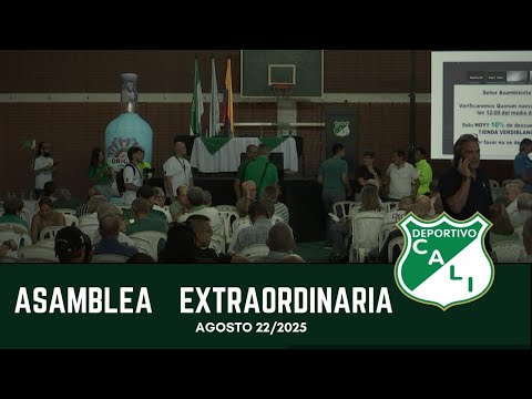 Asamblea Extraordinaria 22/08/2025