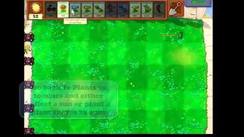 plants vs zombies unlimited sun and instant refill