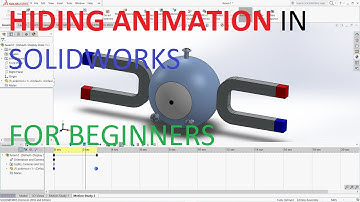 How to do HIDING ANIMATION IN SOLIDWORKS