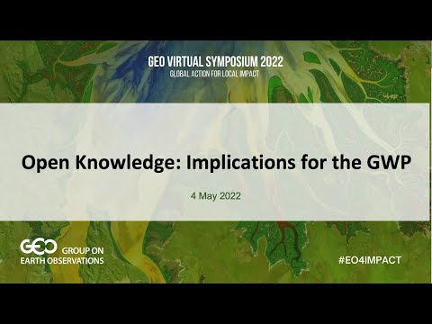 Open Knowledge: Implications for the GEO Work Programme