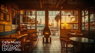 Relaxing Smooth Jazz Music with Fireplace Sounds - Evening Jazz Ambience