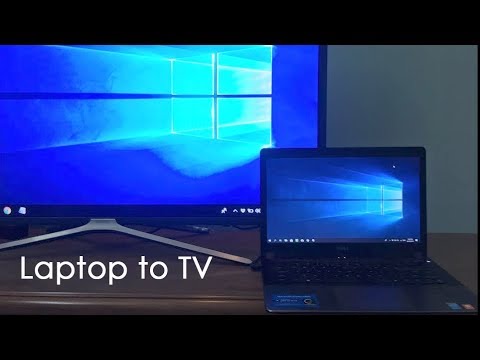 Video: Hvordan Koble Bærbar PC Til TV Via WiFi