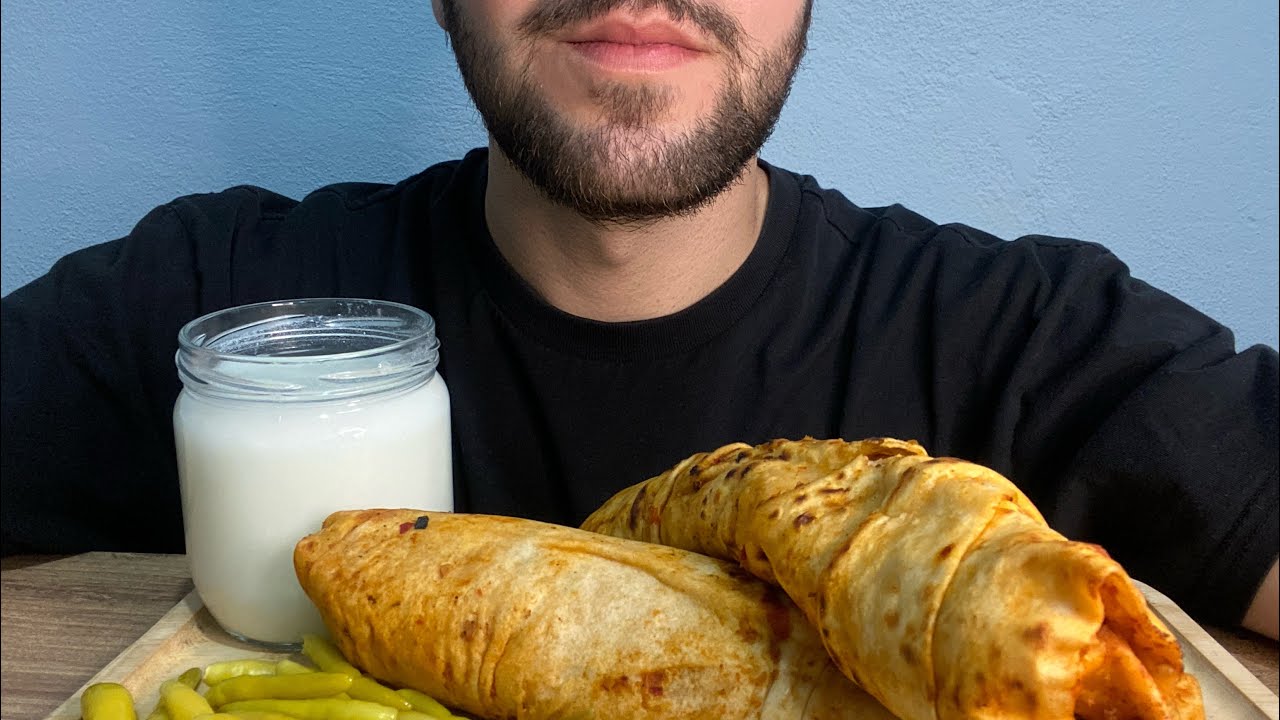 ASMR MUKBANG/ DÖNER ASMR🍔TAVUK DÜRÜM ASMR🌮DÜRÜM DÖNER ASMR🌯TAVUK DÖNER ASMR🍟