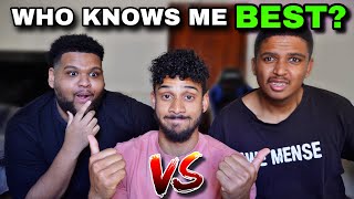 Cousin vs Cousin (aka brothers) | WHO KNOWS ME BEST?