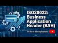 Structure of Business Application Header CBPR+ ISO20022 | Full Video at WA @ +918237151992
