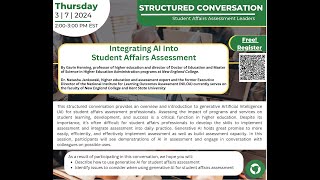 Integrating AI Into Student Affairs Assessment