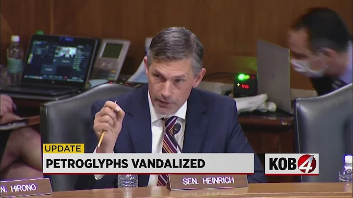 New Mexico senator questions U S  officials for update on vandalized petroglyphs