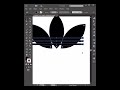 Adidas logo design Easy |@Zainify Design|