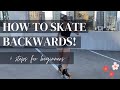 How To Roller Skate Backwards | Rollin' With Kate