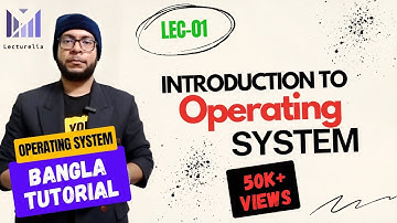 (Part-1.1) Operating System Introduction | OS বাংলা টিউটোরিয়াল