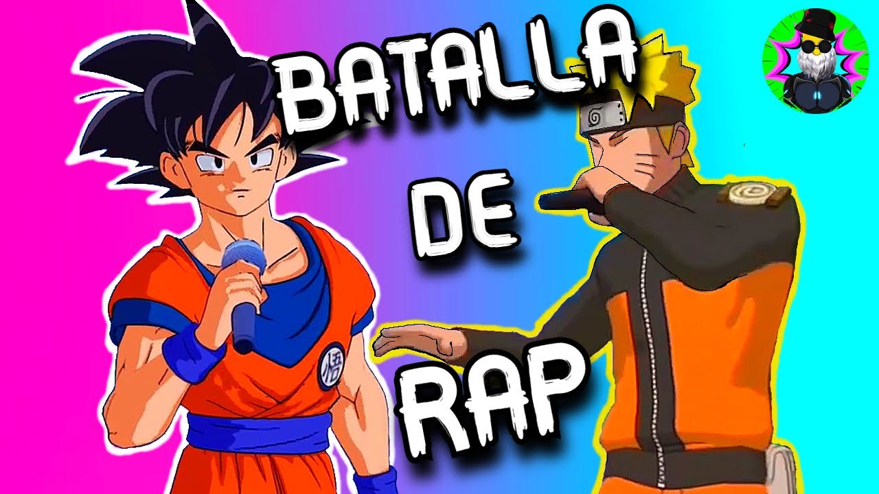 GOKU VS NARUTO. RAP DOMINICANO🇩🇴😂 || LocotronRD