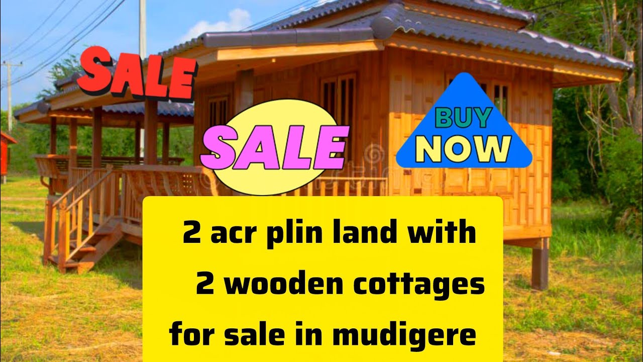 𝟮 𝗮𝗰𝗿 𝗽𝗹𝗮𝗶𝗻 𝘄𝗶𝘁𝗵 𝟮 𝘄𝗼𝗼𝗱𝗲𝗻 𝗰𝗼𝘁𝘁𝗮𝗴𝗲𝘀 𝗳𝗼𝗿 𝘀𝗮𝗹𝗲 𝗶𝗻 𝗺𝘂𝗱𝗶𝗴𝗲𝗿𝗲🌱🏠#property #realestate 