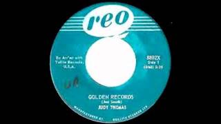 洋楽 judy thomas/golden records JUDY THOMAS GOLDEN RECORDS 1964 TOLLIE 45 9021 & REO 45 8802 - YouTube