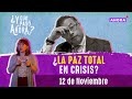 ¿La &#39;Paz Total&#39; en crisis? l ¿Y Qué Pasó AHORA? l 12 de noviembre