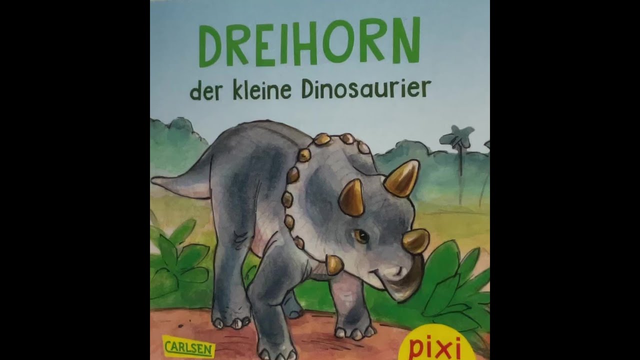 Pixi-Buch "Dreihorn, der kleine Dinosaurier"