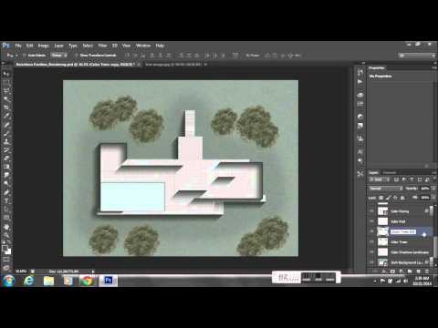 Rendering - Photoshop - Tutorial  - Trees