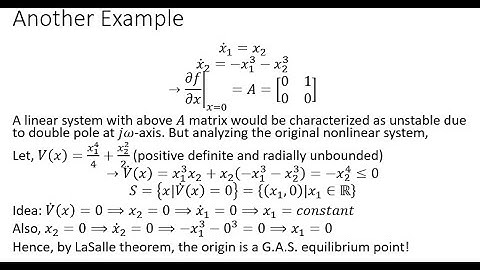 Nonlinear Control Systems Lecture 9