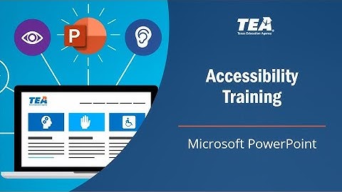 Accessibility Training   PowerPoint
