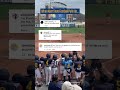 Kent State football pulled up in full pads to support Kent State softball #collegesoftball