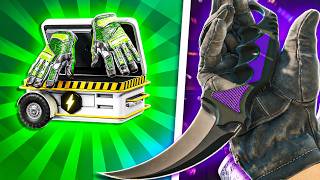 YESSS FINALLY FALCHION EMERALD KNIFE