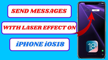 How to Send Messages with the Laser Effect on iPhone (iOS 18 Easy Guide!)