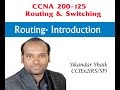 Routing- Introduction - Video By Sikandar Shaik || Dual CCIE (RS/SP) # 35012