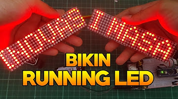 Membuat Running LED Sederhana - Arduino Project Indonesia