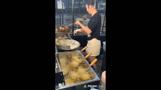 Live streaming of Chinese food