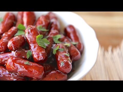 Easy Glazed Lil Smokies (Sweet & Tangy)