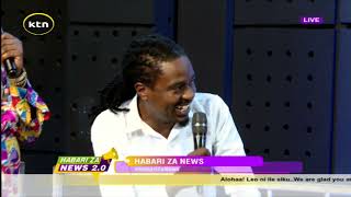 Willie Oeba delivers an epic performance on #Habarizanews Shares His Art Journey