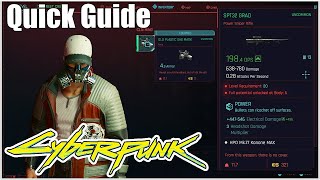 Cyberpunk 2077, Where to Find Sniper Rifle and Gas Mask Near Start of The Game (Loot Guide Video)