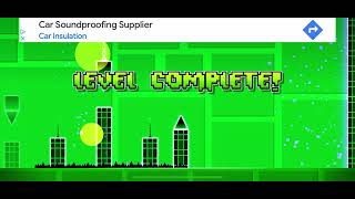 Geometry dash playing level 3 and 4 simultaneously