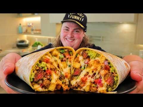 THE ULTIMATE AT HOME BURRITO
