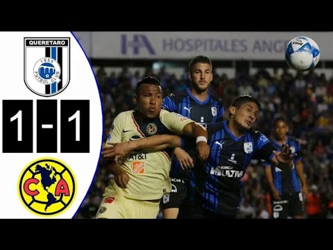Queretaro 1-1 América | Jornada 5 | Apertura 2018 | Liga Bancomer MX | RESUMEN & HIGHLIGHTS