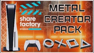 Ps5 Sharefactory Creator Pack - Metal
