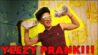 YEEZY PRANK On Little Brother (GONE RIGHT)!!!!!