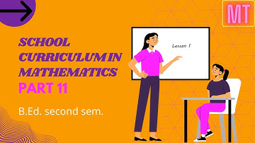 B.Ed. Second sem mathematics , Unit-6 , Part 11... useful for TET , CTET competitive exams.(E/M)