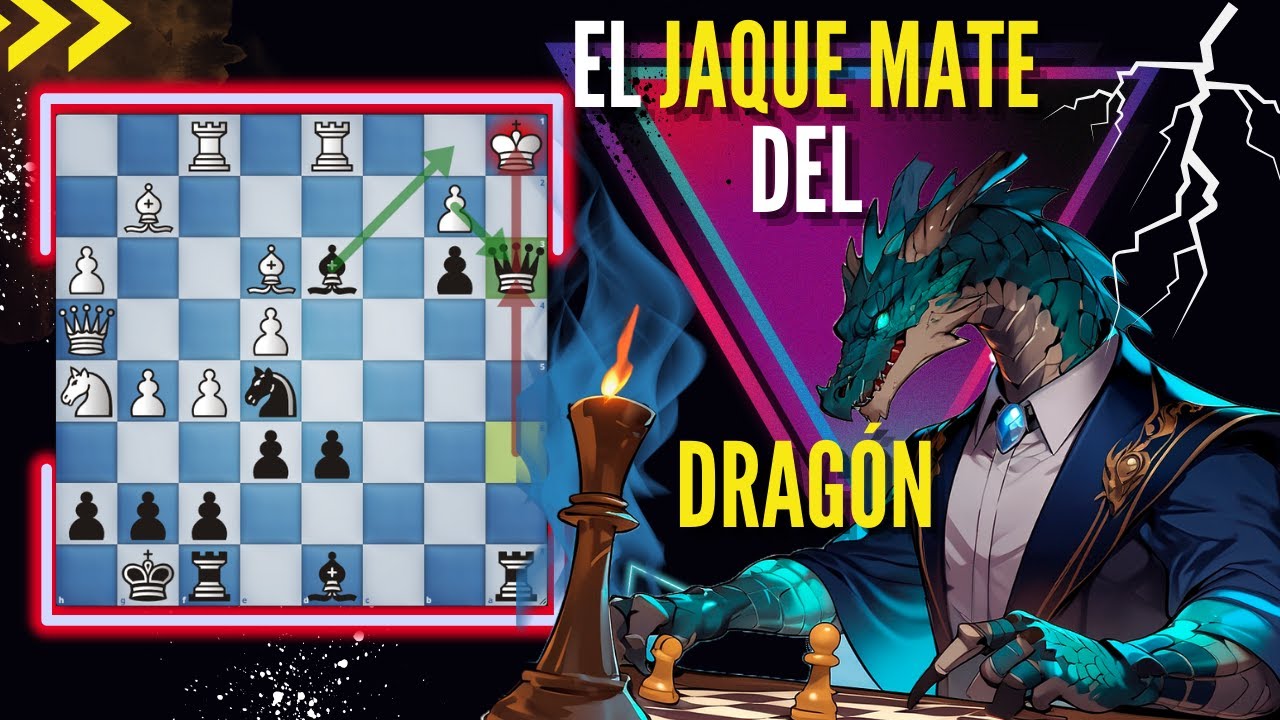 El increíble Jaque mate del Dragón en ajedrez #ajedrez - YouTube